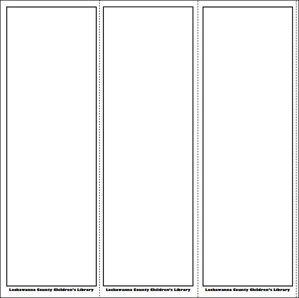 Bookmark Template 13 Download in PDF PSD Word