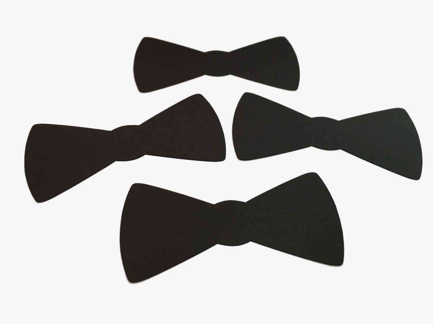 Bow Tie Die Cuts set of 25 2 8 Inch Bow Tie Cut Outs