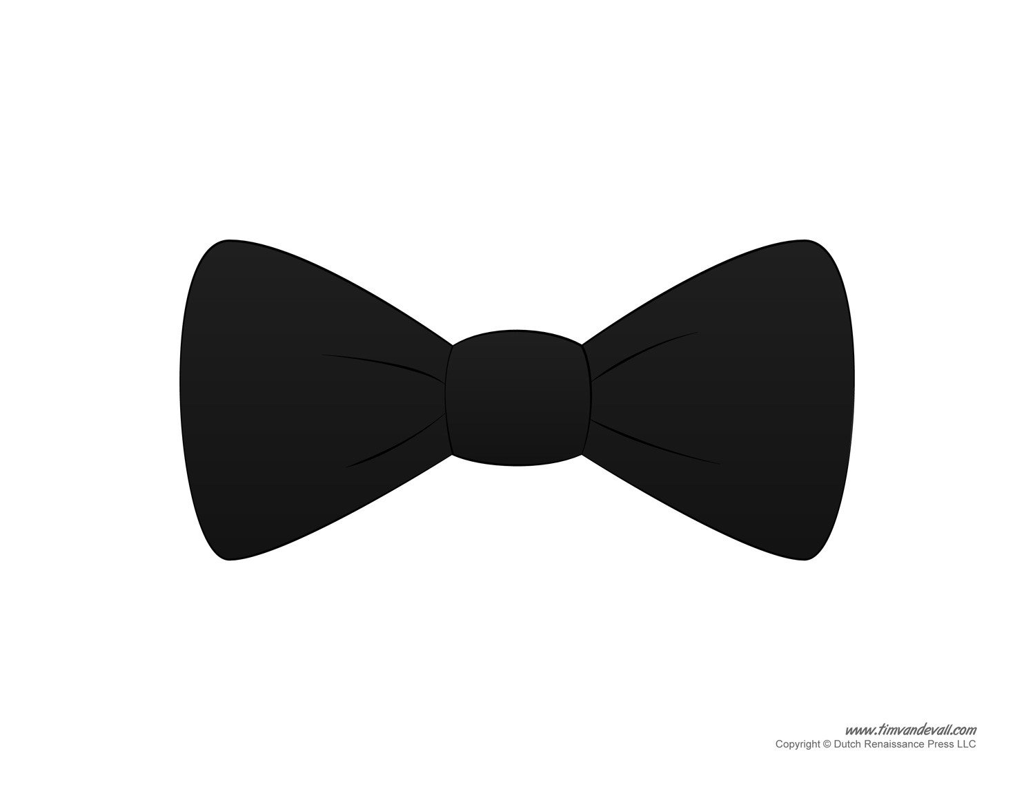 Paper Bow Tie Templates