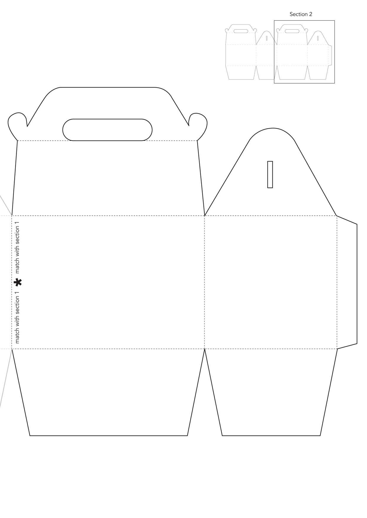 Gift Box Template To Download From Issue 59 Papercraft