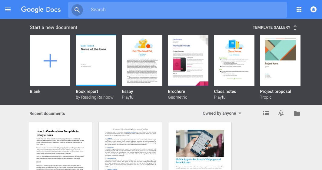 Google Docs Brochure Template File Free Download