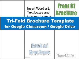 Download Tri Fold Brochure Template for Google Drive