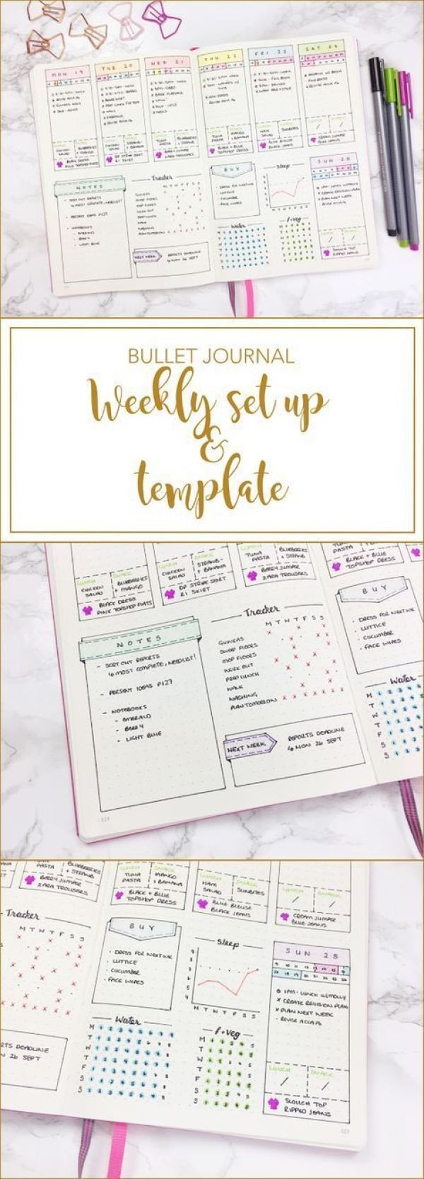 15 The Best Weekly Bullet Journal Layouts The