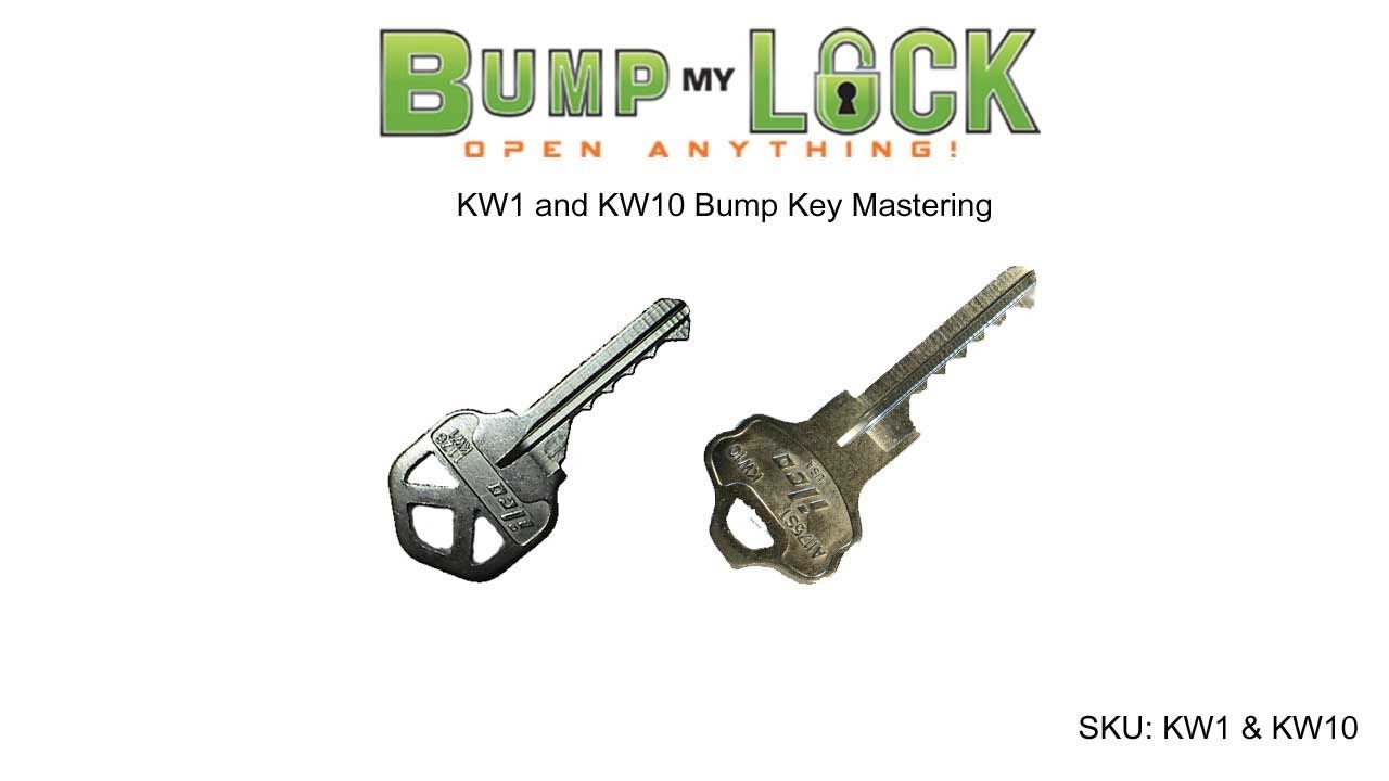 Bump Key Mastering KW1 and KW10 Kwikset