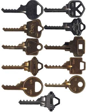 Set of 11 Bump Keys