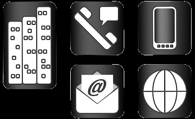 Design Stuffs and Thingses Business Card Icons