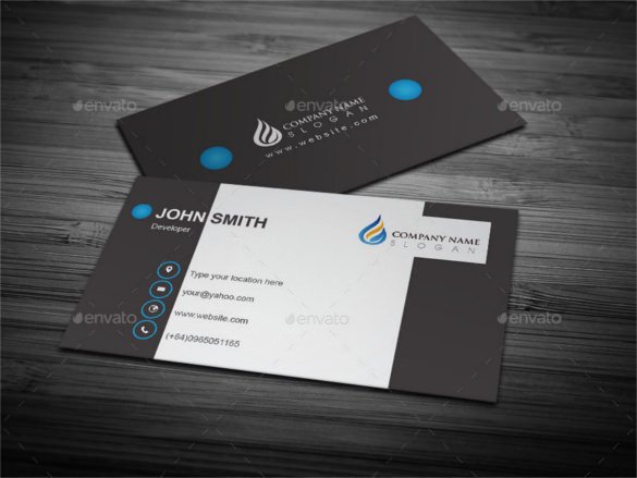 51 Cool Business Card Templates Word Pages AI PSD