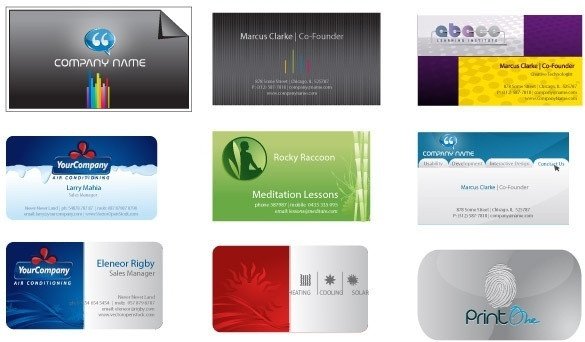 Business card free vector 21 703 files for