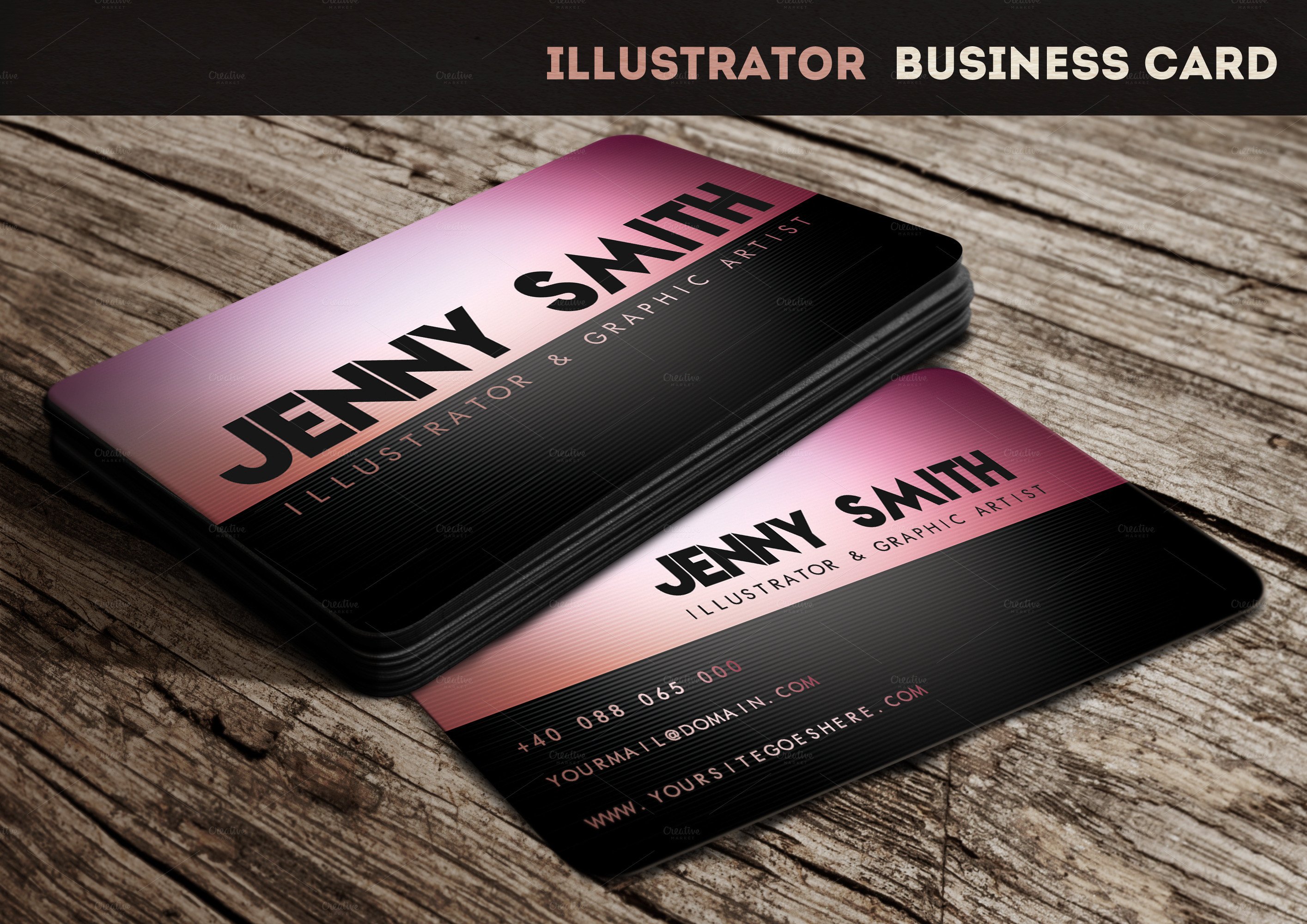 Illustrator Business Card Business Card Templates on
