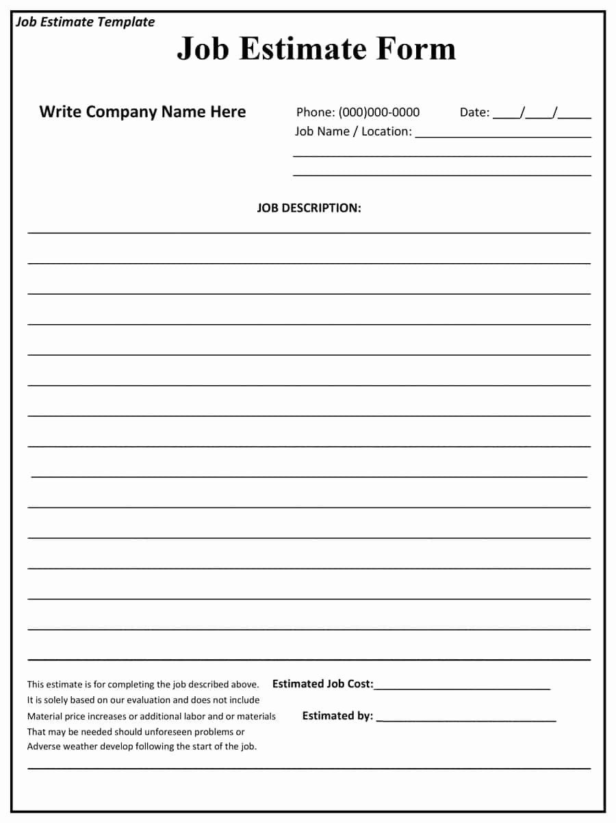 Free Business Form Templates – Valid 20 Free Business Form