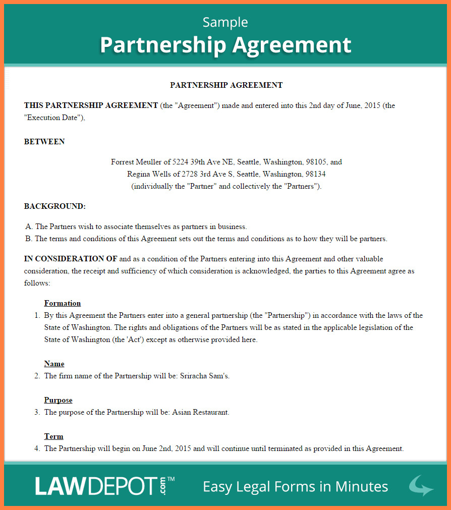 5 mon law separation agreement template bc