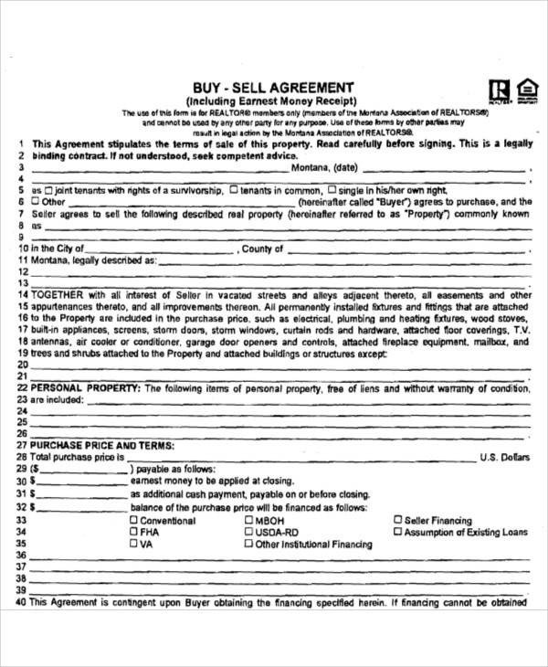 Printable Agreement Samples
