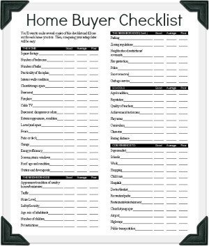 Your HUD Home Buying Scorecard