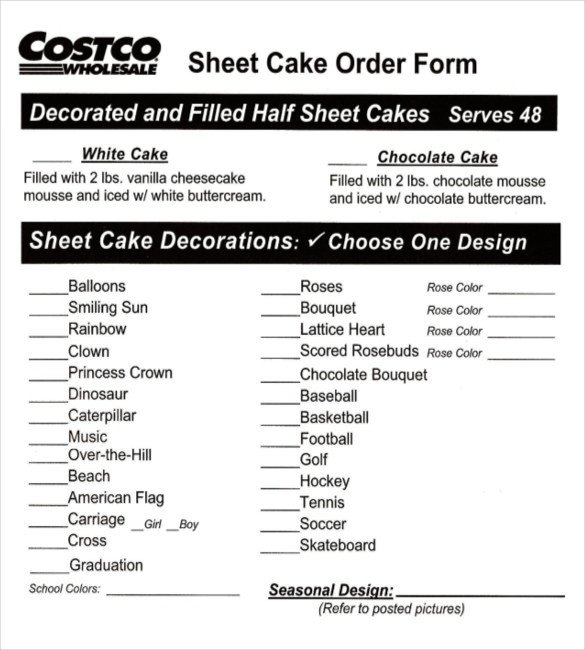 21 Bakery Order Templates AI MS Excel MS Word