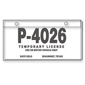 New CA Law Requires Temporary Plates for Newly Purchased