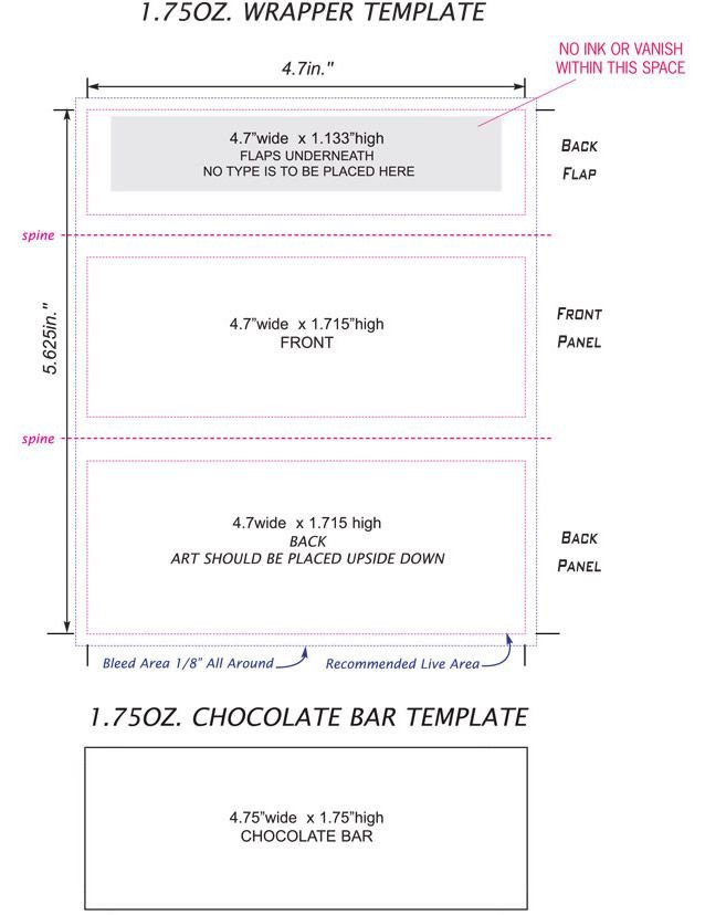 candy bar wrappers template Google Search