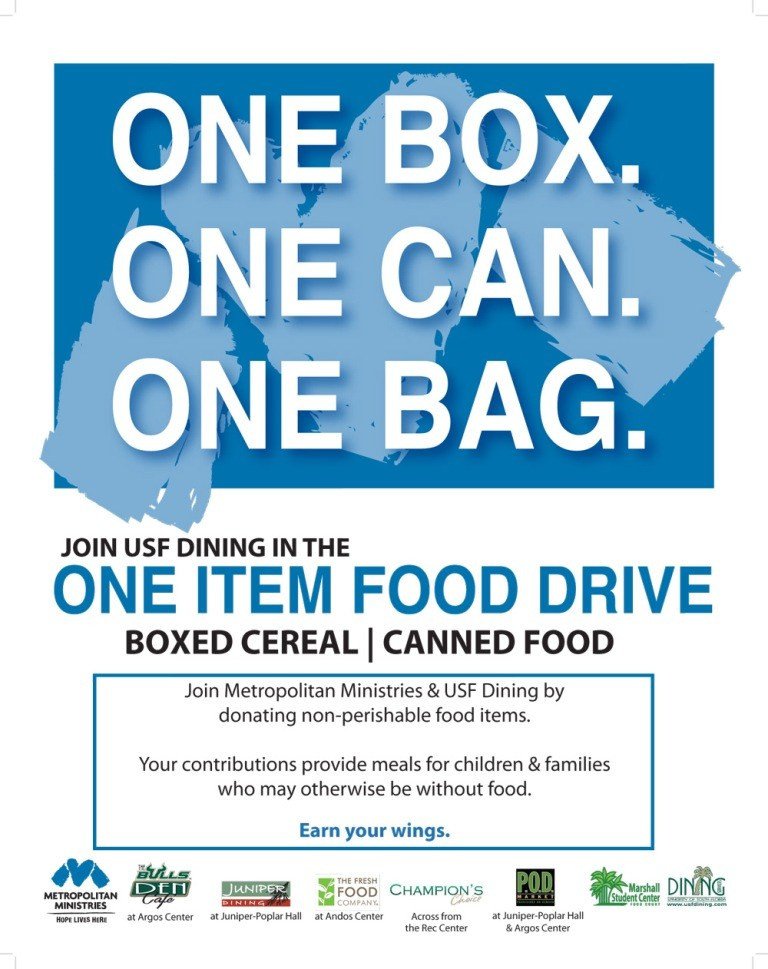 Food Drive Flyer Samples Image – Clothing Drive Flyer
