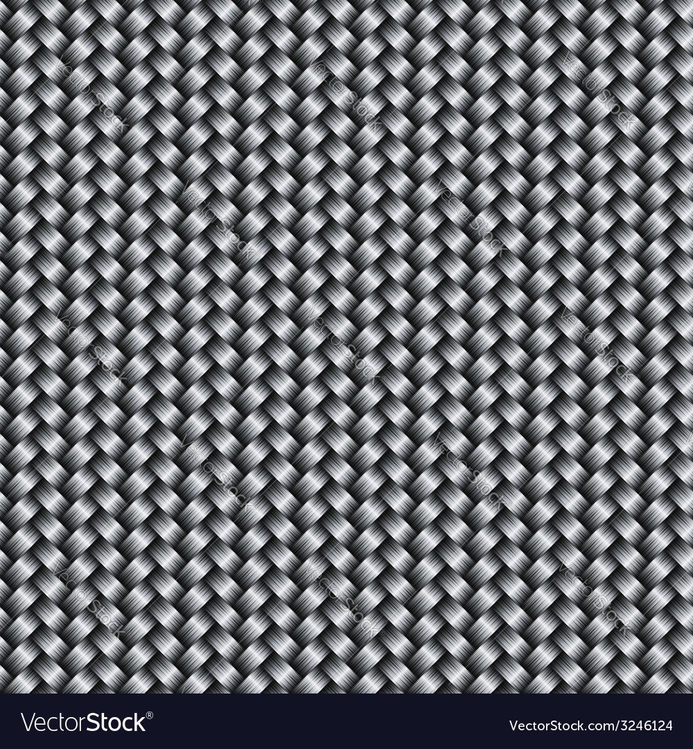 Carbon fiber texture seamless pattern Royalty Free Vector
