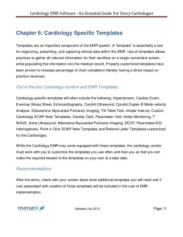 Cardiology EMR Software Essential Guide for every