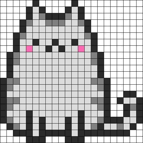 Pusheen the Cat Perler Pattern – Do It And How