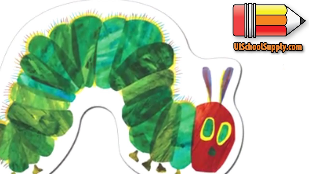 The Very Hungry Caterpillar Charts and Cut Outs by Carson