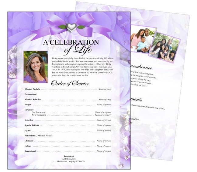 12 best Cards Funeral Templates & Programs images on