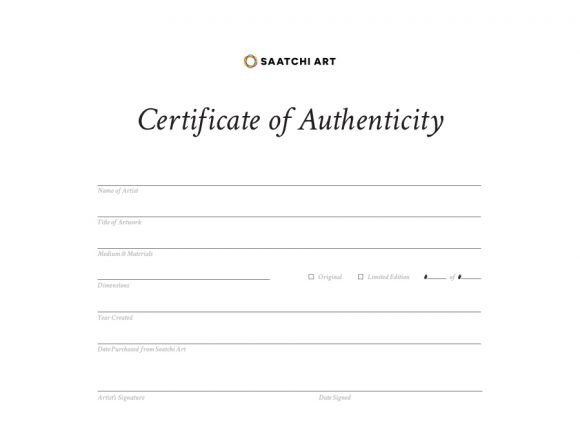 37 Certificate of Authenticity Templates Art Car