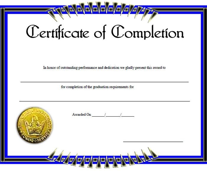Certificate of pletion Template – 31 Free Word PDF