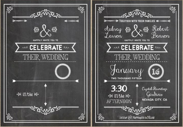 DIY Wedding Invitations Our Favorite Free Templates