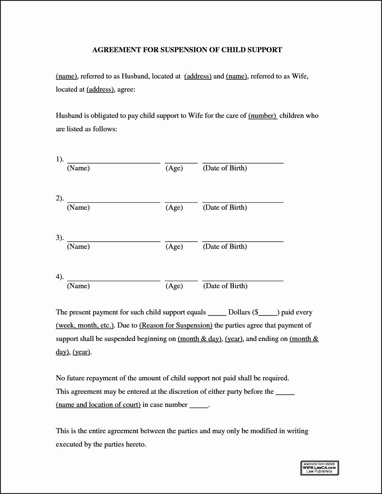 12 Simple Agreement Letter Examples PDF Word