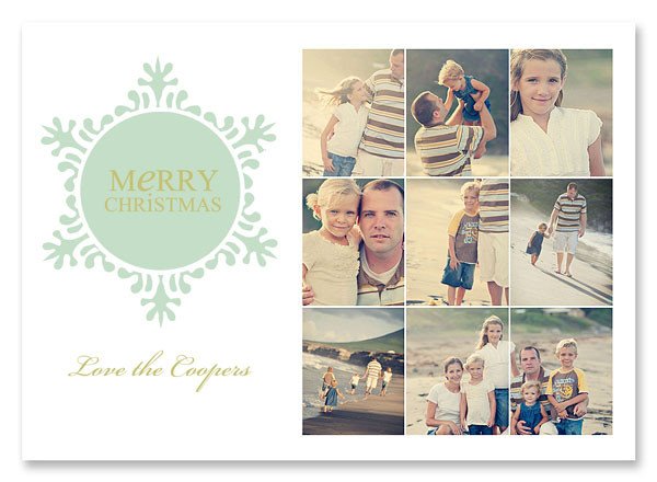 Christmas Card Templates from Simple as That