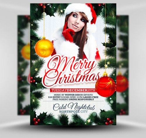 10 Best Free Christmas Flyer Templates TheDesignBlitz