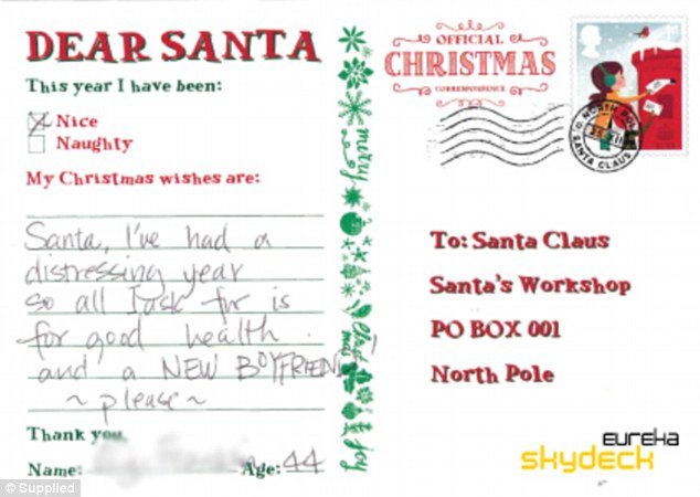 The hilarious letters to Santa from adults after they