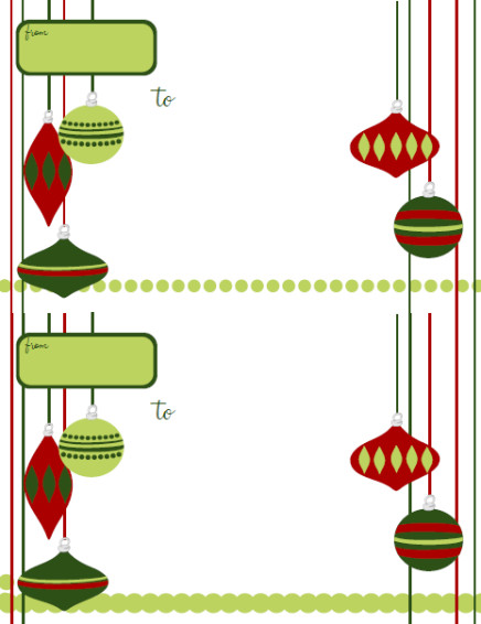 Holiday Labels – Holiday Label Templates Free Printable