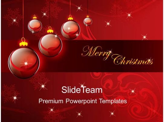Christmas Carol Powerpoint Templates Merry Background Ppt