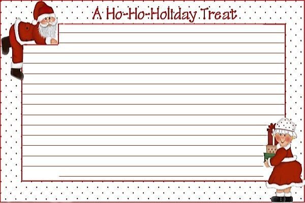 10 best images about Blank Printable Recipe Cards on Pinterest