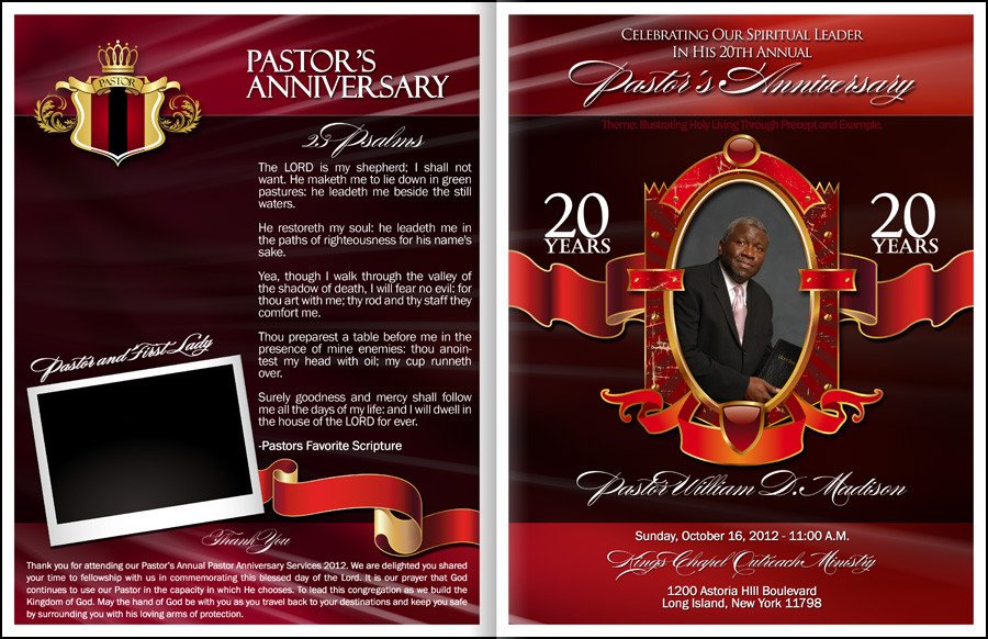 Powerful Pastor Anniversary Program