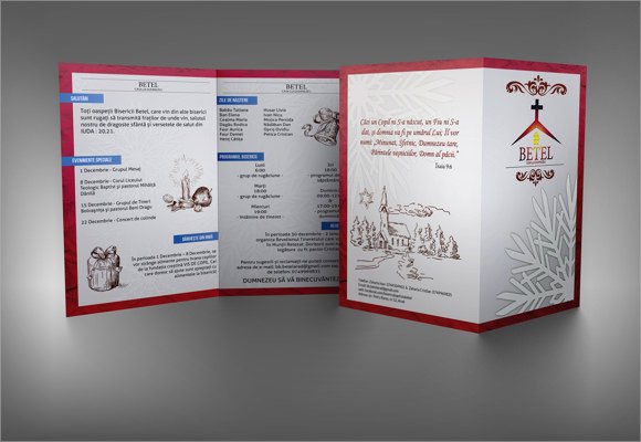 9 Church Bulletin Templates Download Documents in PSD PDF