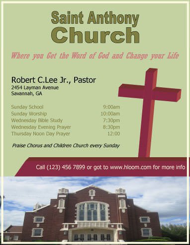 12 Free Flyers to Promote Church Events [Download]