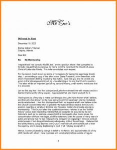 Church Re mendation Letter For Member How to write a