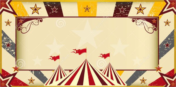 9 Circus Invitation Templates Free Editable PSD AI