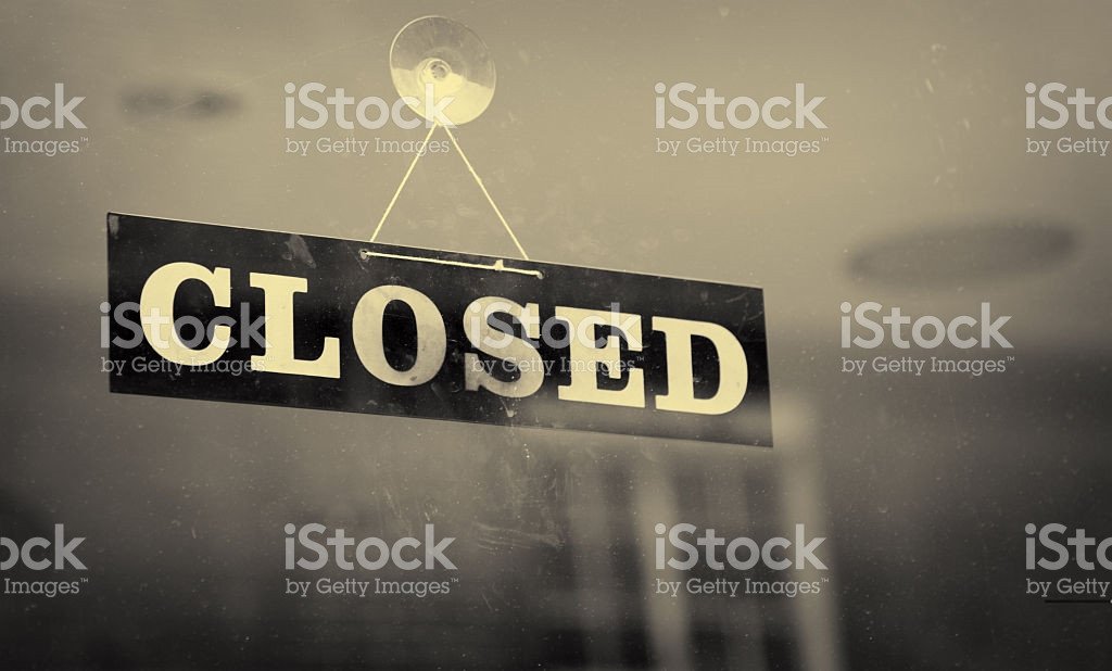 List of Synonyms and Antonyms of the Word Closed