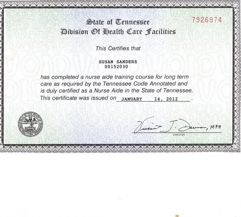 Kelly Sanders LMT DSP Certifications licenses