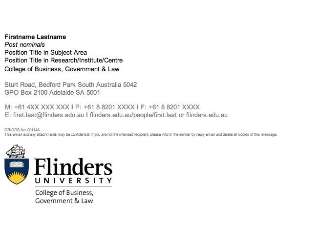 Guidelines Flinders University