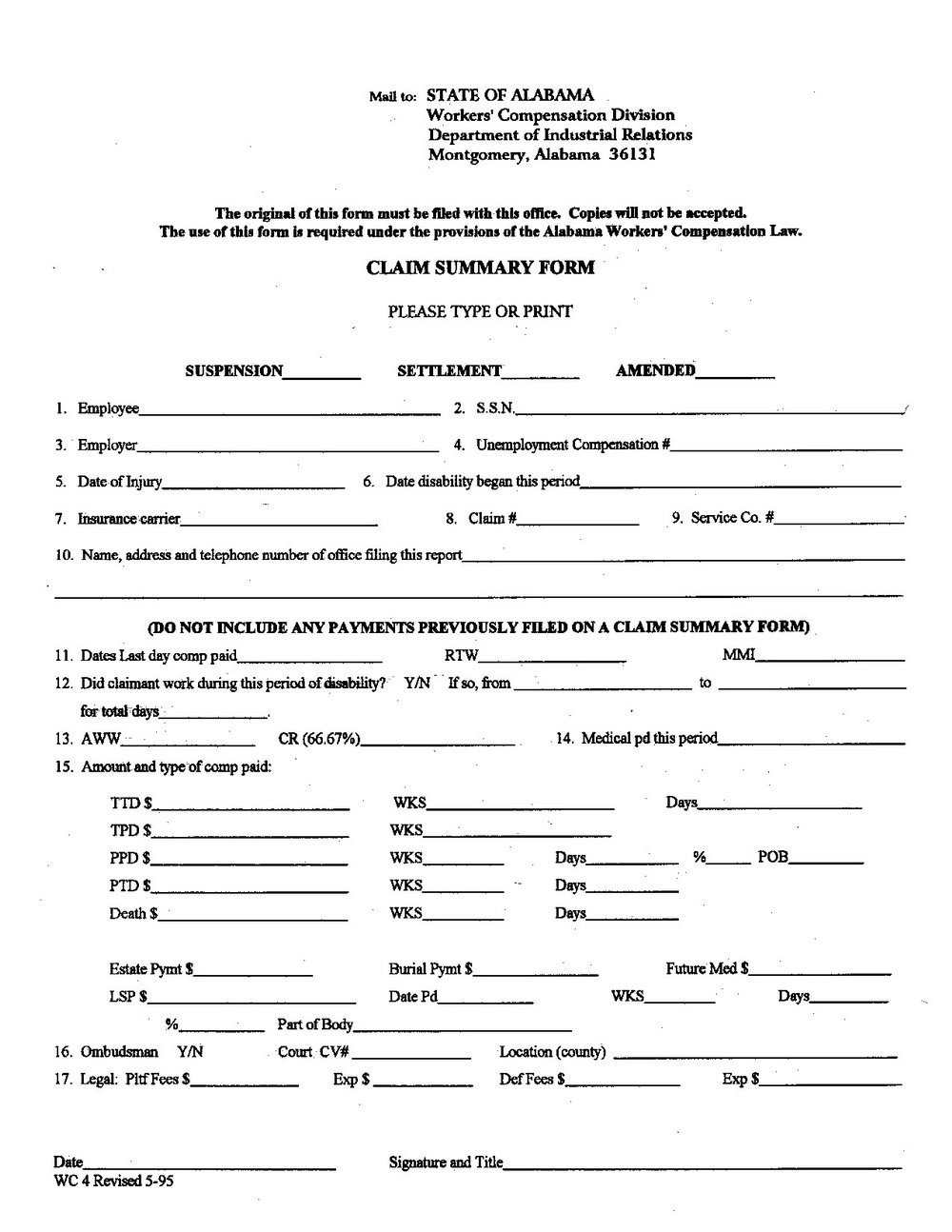 Workers p Exemption Form Colorado