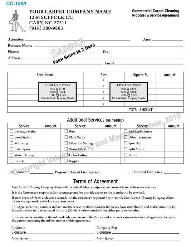 6 Cleaning Proposal Templates – Proposal Template