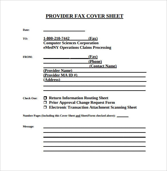 Sample Confidential Fax Cover Sheet 12 Documents In PDF