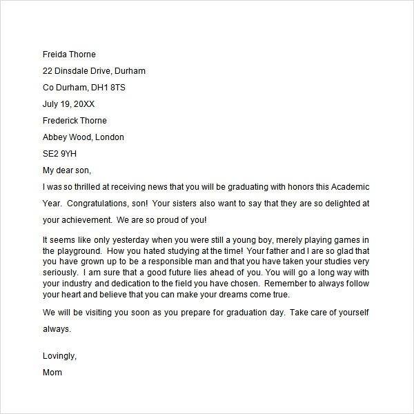 Sample Congratulation Letter 10 Free Documents Download