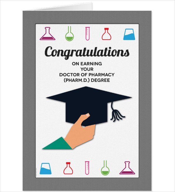14 Graduation Congratulations Card Designs & Templates