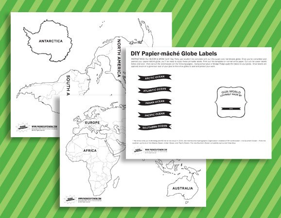 Best s of Printable Continent Templates 7